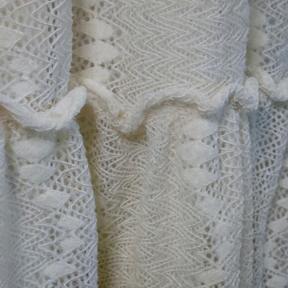 BB Dakota Steve Madden Lace Drop Waist Ruffle Dress Y2K sz S NWT | MSRP $99 - Picture 5 of 9